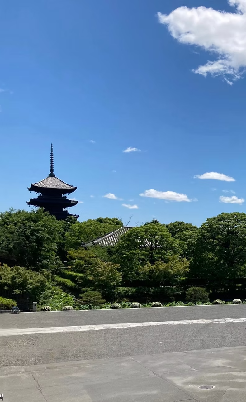 View of Toji Temple
