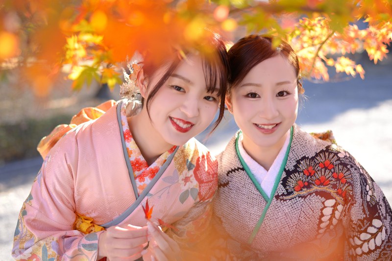 Coming-of-age portrait at Toji Temple